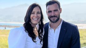 Saúl Craviotto y su esposa, Celia García, en una imagen de sus redes sociales.