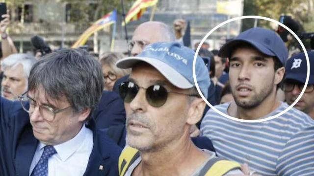 Pere Miralles, el 'escolta' de Puigdemont es bombero de la Generalitat.