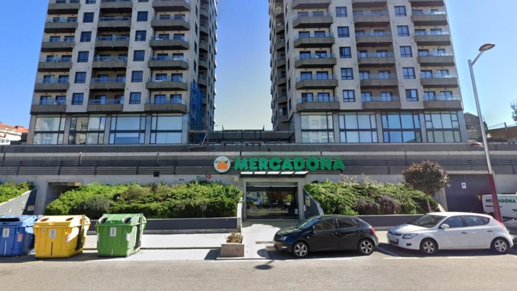 Tienda de Mercadona en el número 148 de la calle Aragón, en Vigo.