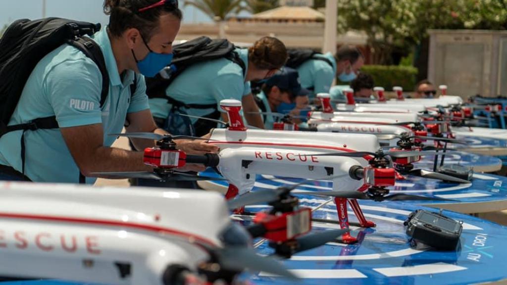 Los drones de rescate de General Drones. EE