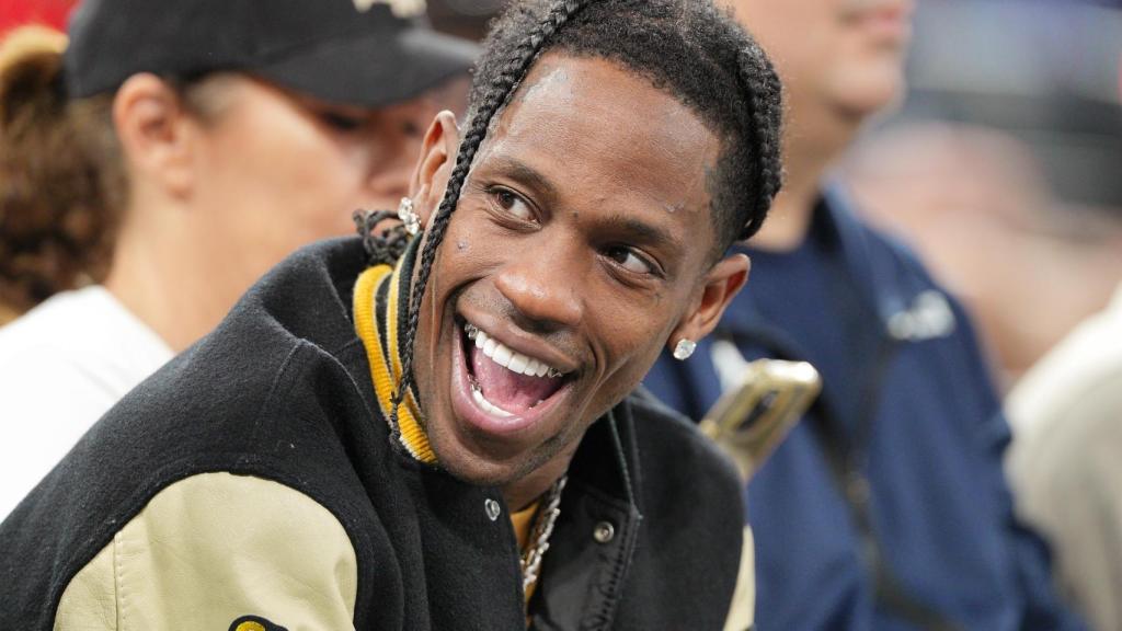 Travis Scott durante los Juegos Olímpicos de Paris 2024.