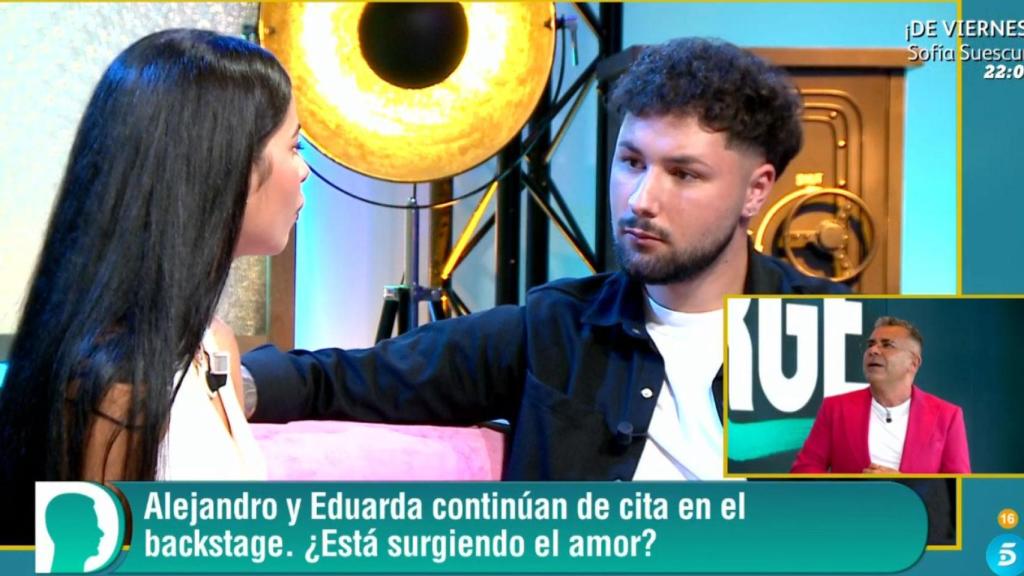 Eduarda y Alejandro en 'El Diario de Jorge'.