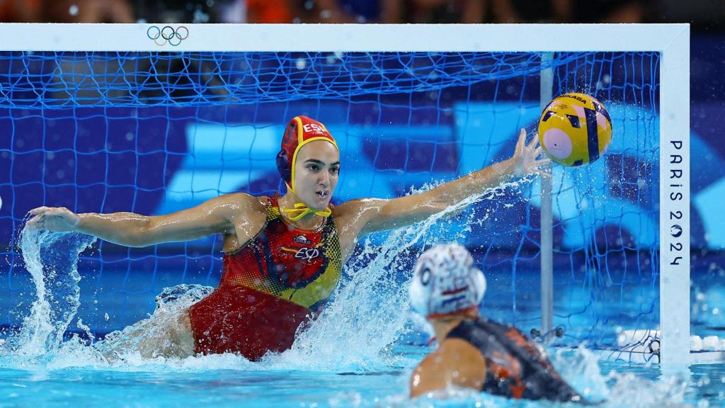 Martina Terre, durante el partido ante Países Bajos.