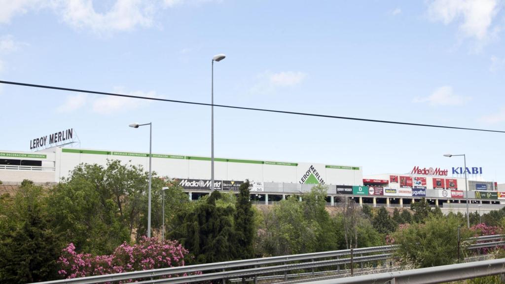 Una zona comercial en la ciudad de Toledo.