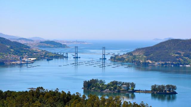 Panorámica de la ría de Vigo