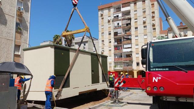 El nuevo centro de transformación de la calle Martínez Montañés