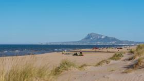 La playa de Rabdells, en el municipio valenciano de Oliva.