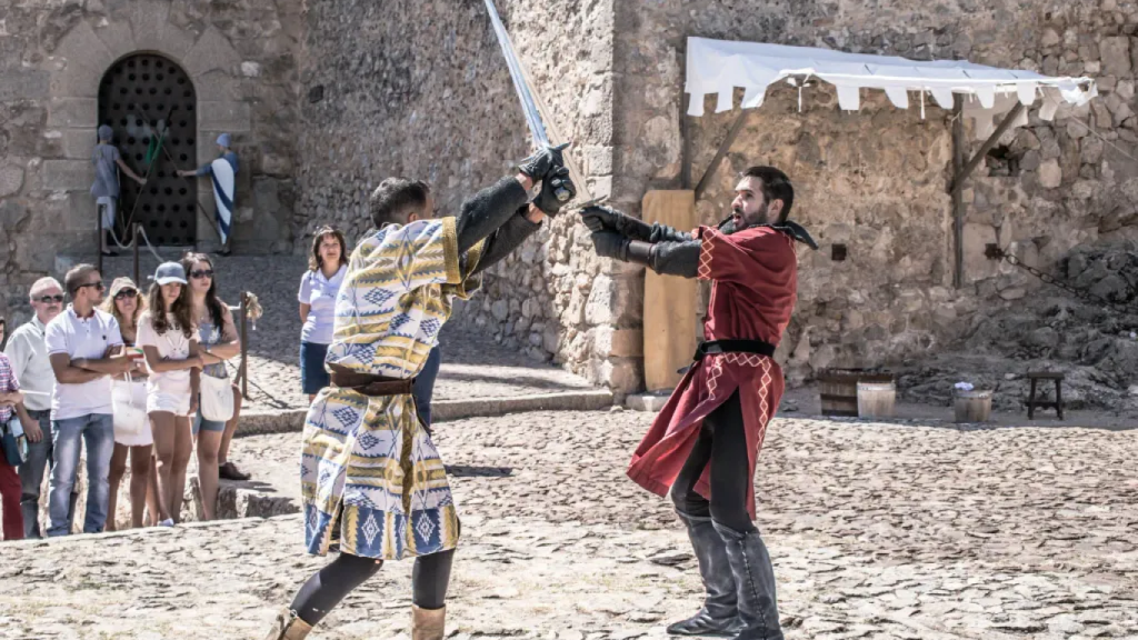 Fosando en Consuegra Medieval.