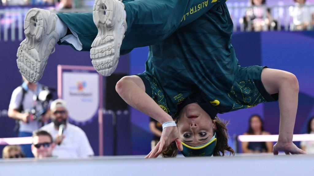 Rachel 'Raygun' Gunn, durante su participación en los JJOO de París 2024