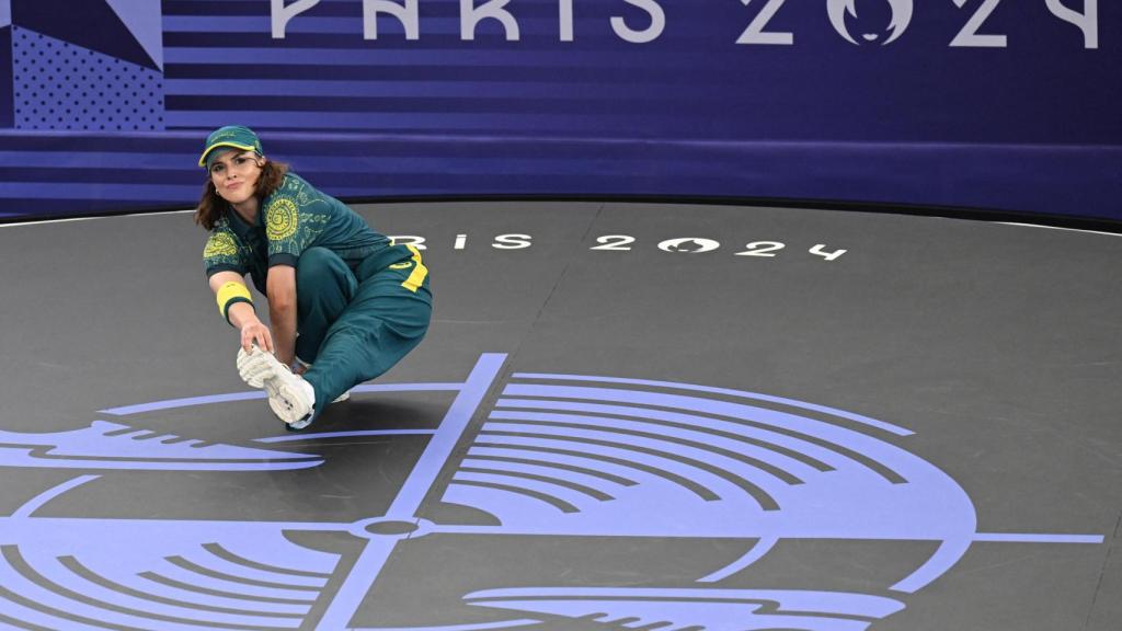 Rachel 'Raygun' Gunn, durante su participación en los JJOO de París 2024