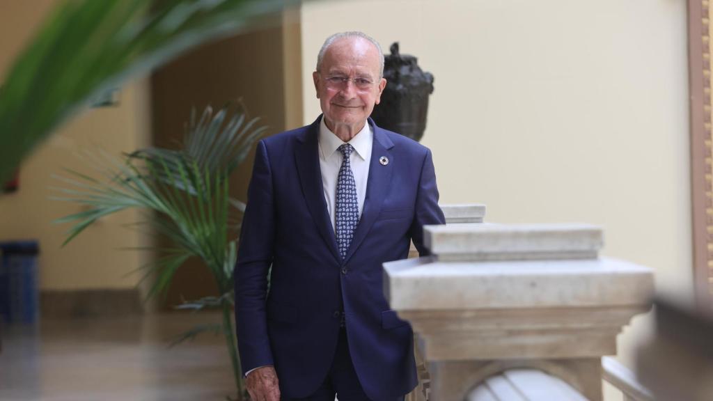 Paco de la Torre en el Ayuntamiento.