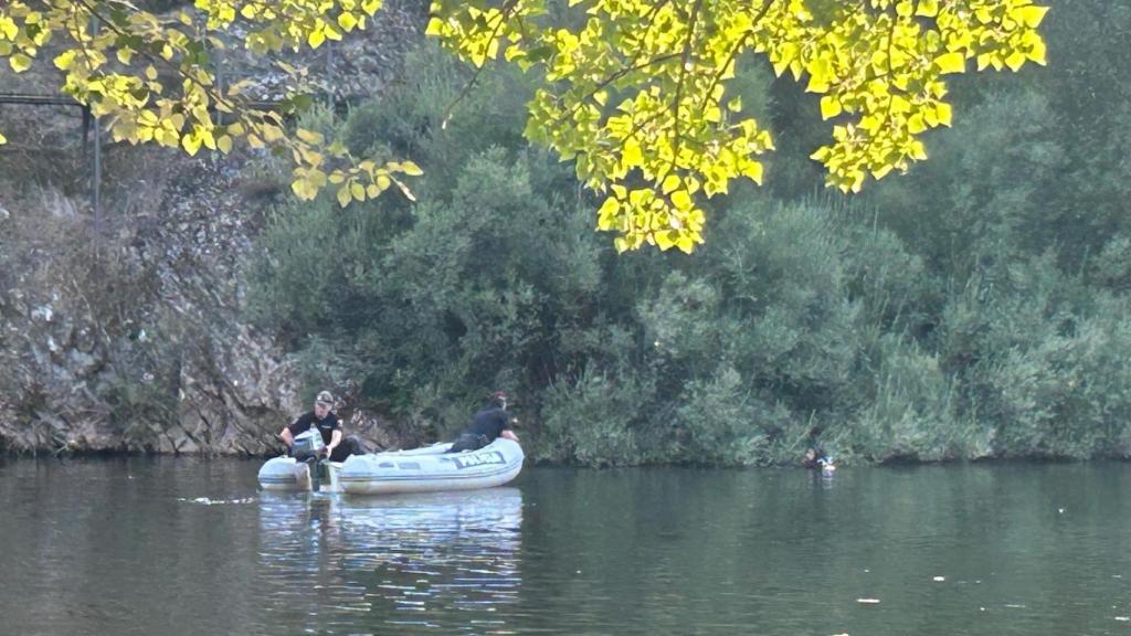 Labores de búsqueda del joven desaparecido en Soria