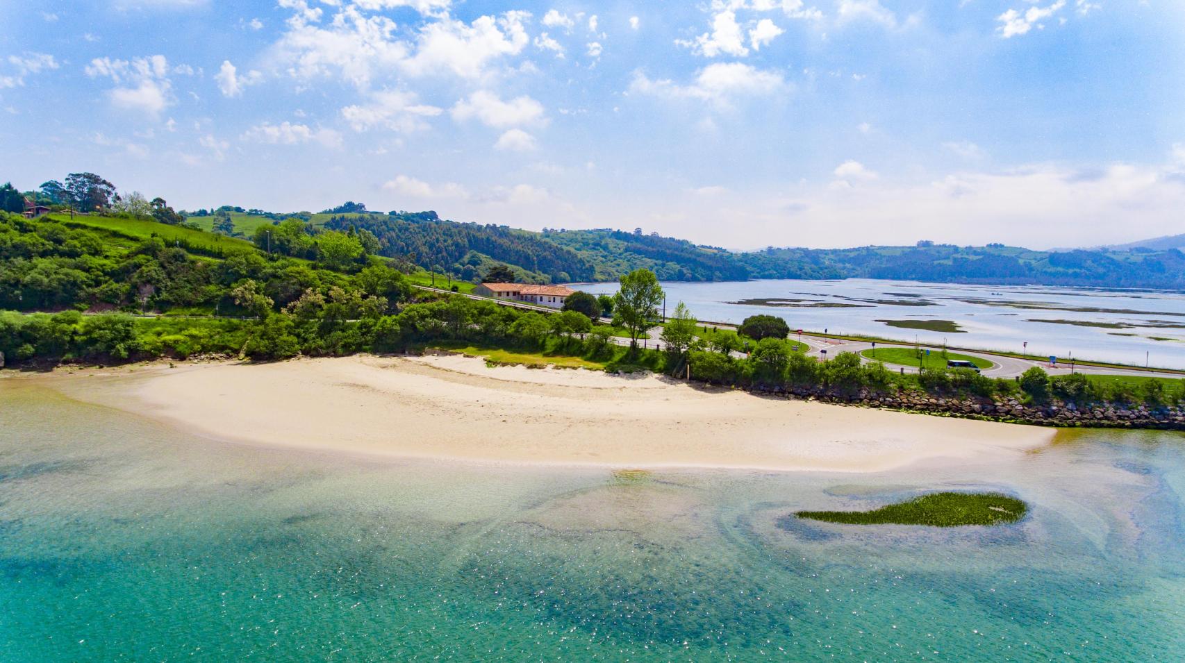 La playa de la Maza, en San Vicente de la Barquera