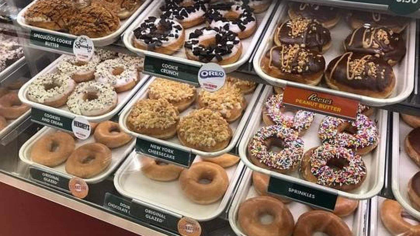 Artículos que vende Krispy Kreme en sus cafeterías