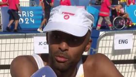 Tariku Novales tras la maratón de los JJOO