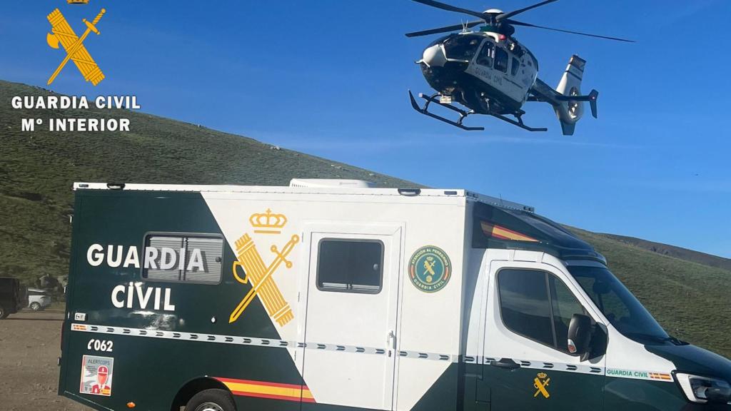 Operativo de rescate montado en Béjar