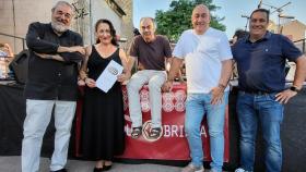 El presidente de la Diputación de Segovia, Miguel Ángel de Vicente, en el Festival Panduro