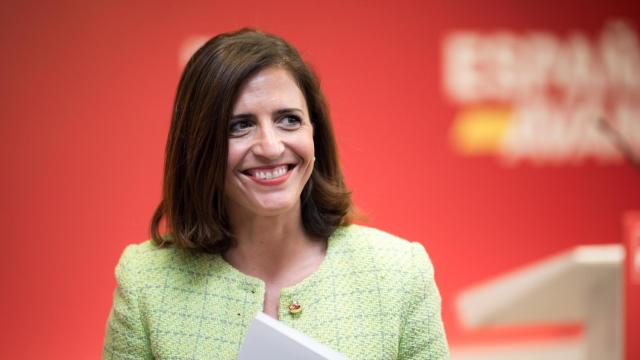 La portavoz del PSOE, Esther Peña.