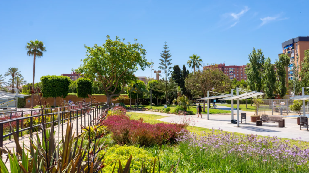 Imagen del Parque del Oeste de Málaga.