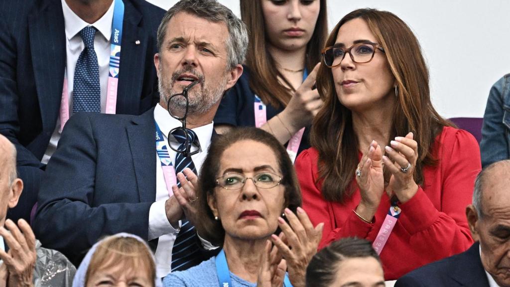 Federico y Mary de Dinamarca durante los Juegos Olímpicos de Paris 2024.