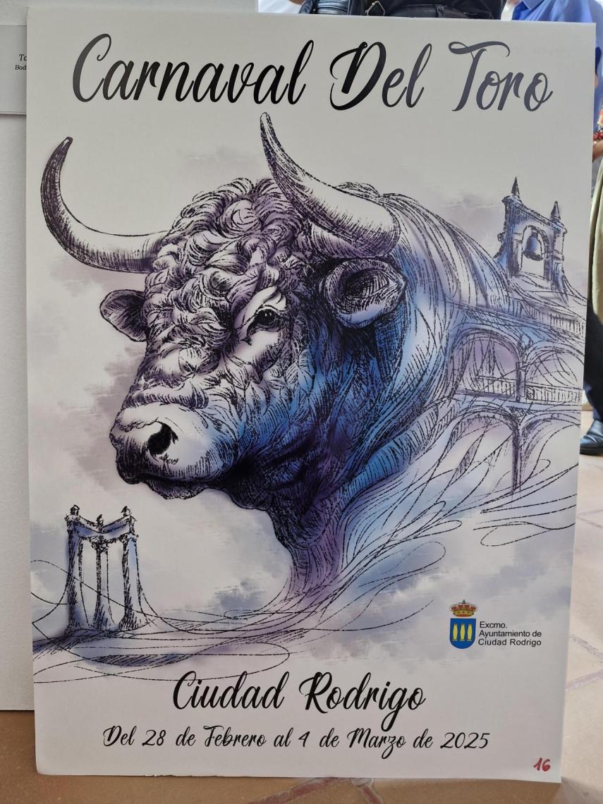 Cartel Carnaval del Toro 2025 Ciudad Rodrigo