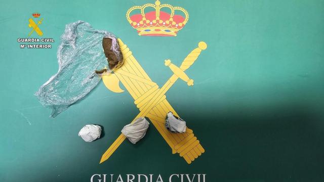 Imágenes de la droga incautada en la prisión de Dueñas