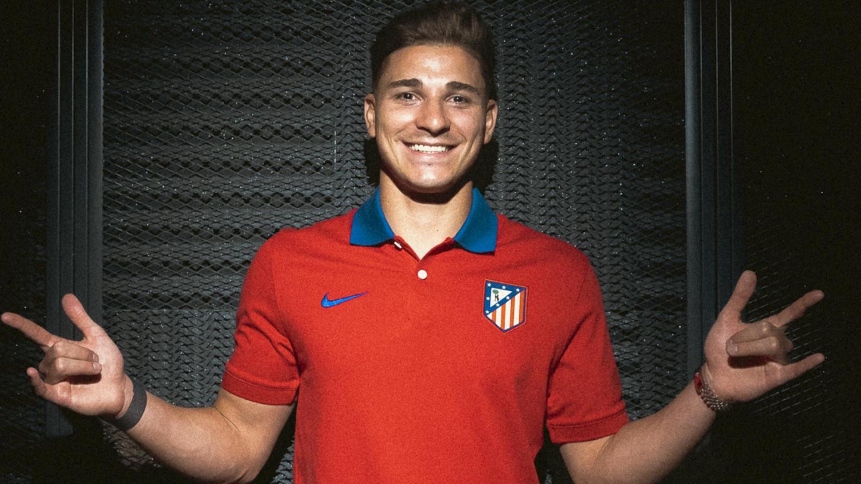 Julián Álvarez, nuevo jugador del Atlético de Madrid