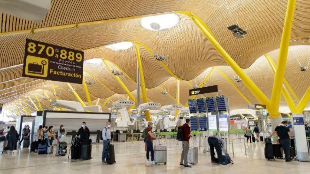 Aeropuerto Adolfo Suárez.