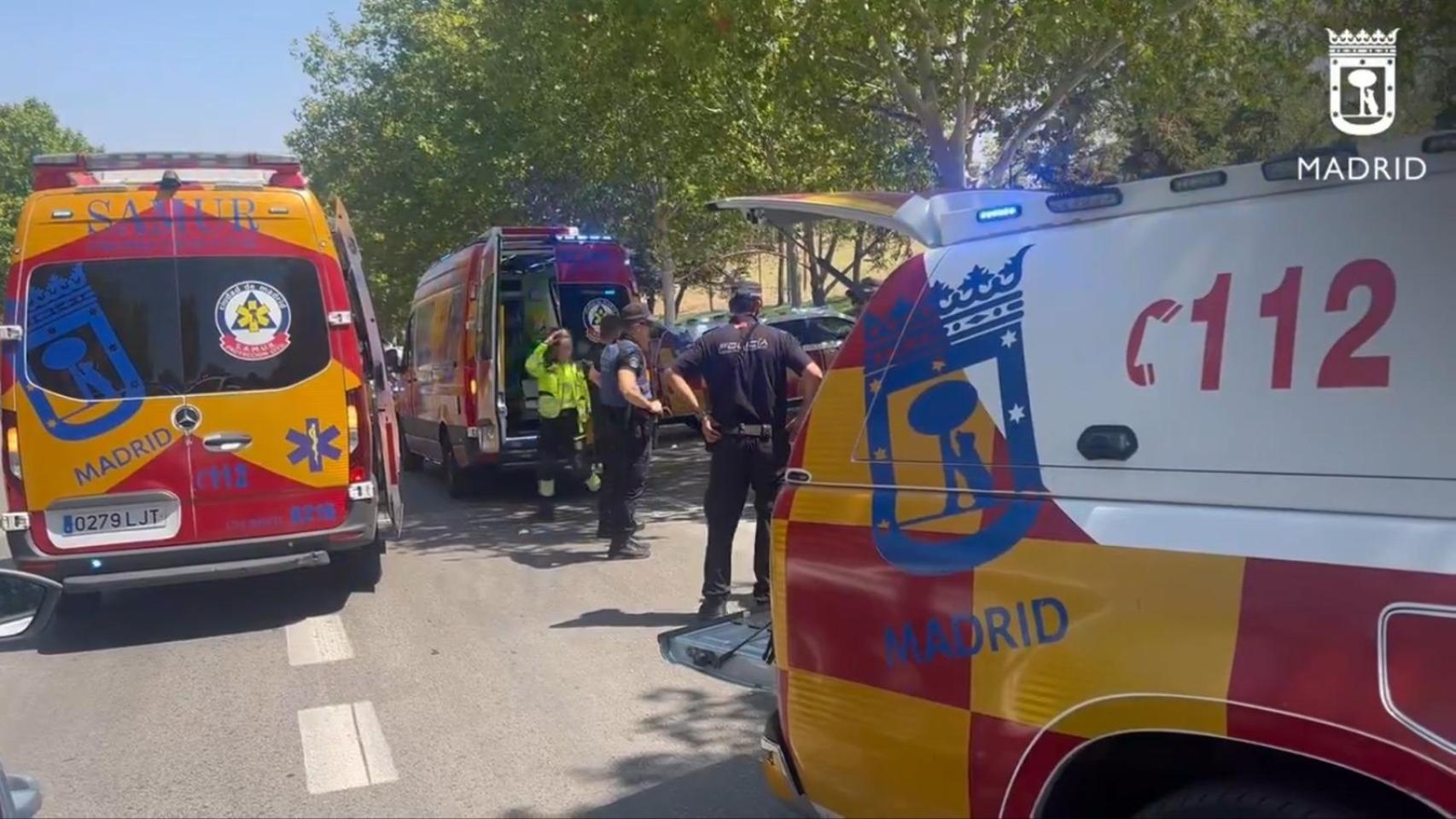 Muere  por un golpe de calor un hombre de 44 años en el parque de la Cuña Verde en Latina de Madrid