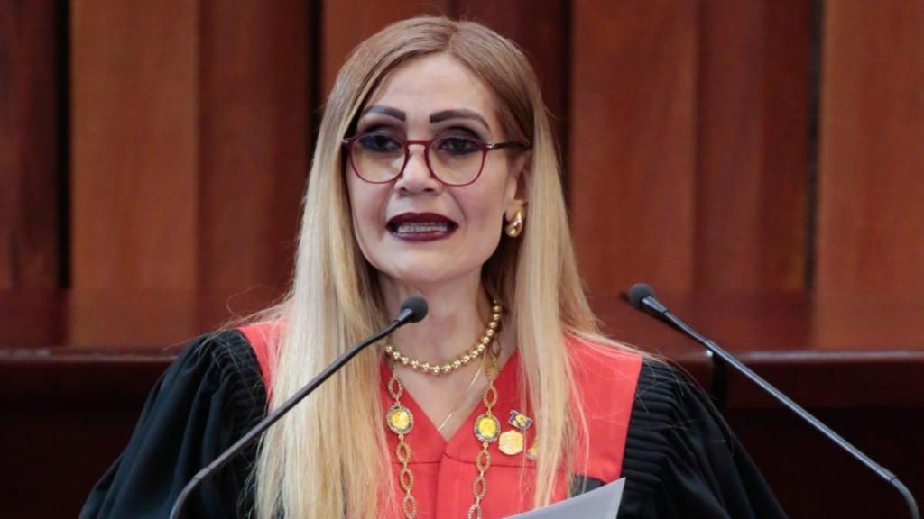 Caryslia Rodríguez, presidenta del Tribunal Supremo de Justicia de Venezuela (TSJ)-