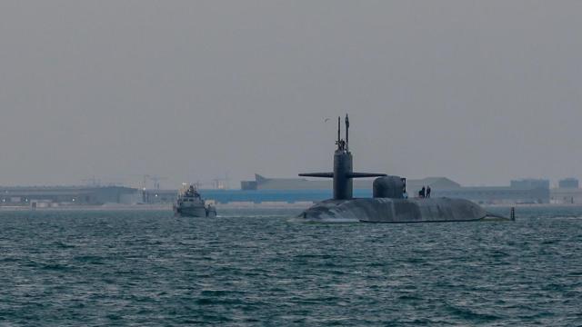 El Pentágono desplegará el submarino de misiles guiados USS Georgia en la región.