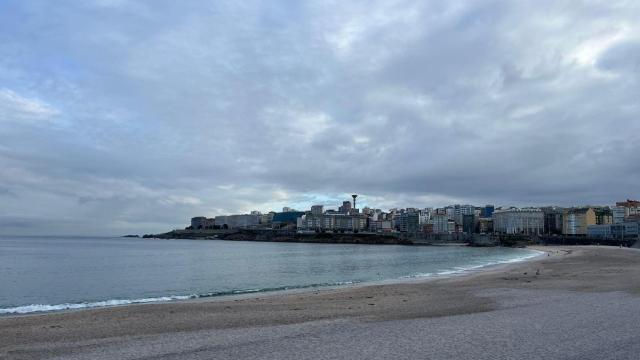 Nubes en A Coruña