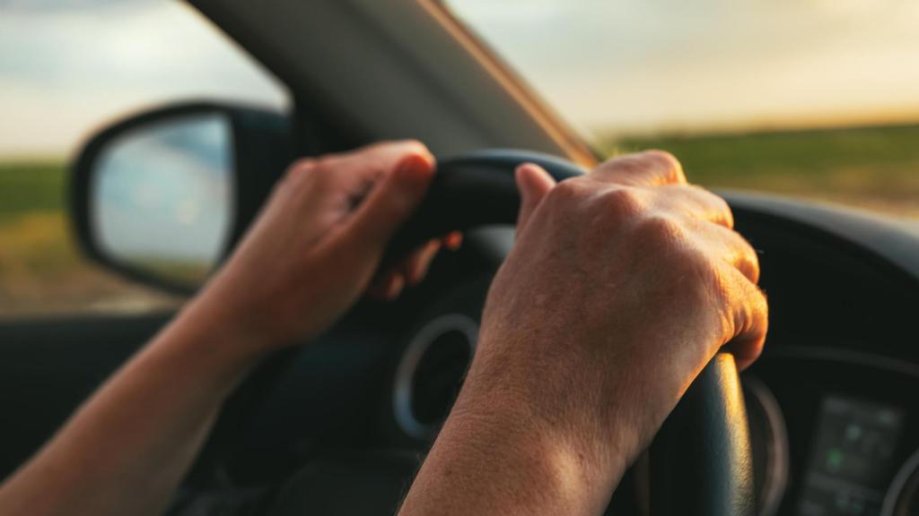 Una persona al volante