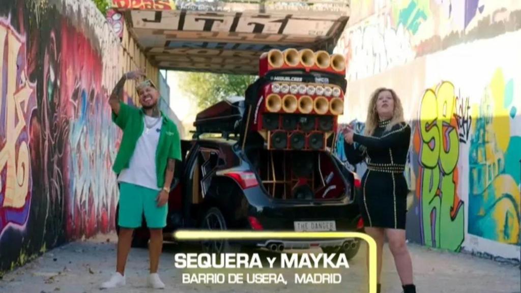 Mayka y Sequera en 'Quién quiere casarse con mi hijo'.