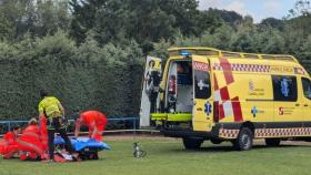 Ambulancia del 112 en un operativo