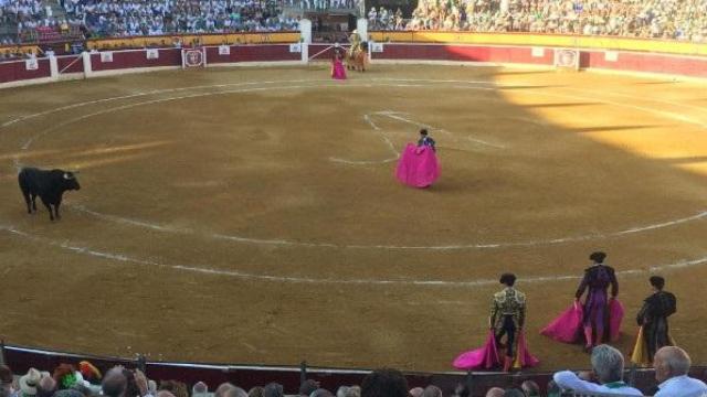 La plaza de toros de Huesca, en una imagen de archivo