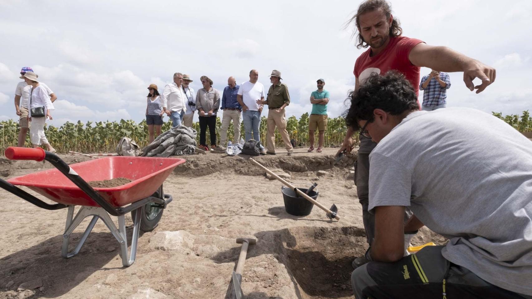 Visita del presidente de la Diputación de Segovia, Miguel Ángel de Vicente, a Confloenta