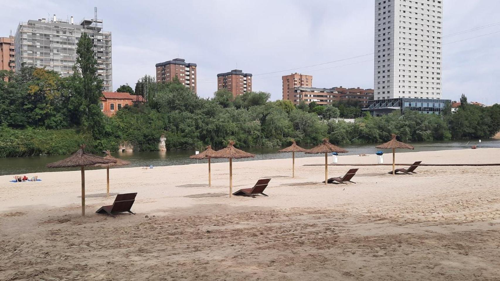 Nueva imagen de la playa de las Moreras