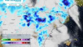 Se esperan precipitaciones que acumularán entre 15 y 20 litros por metro cuadrado.