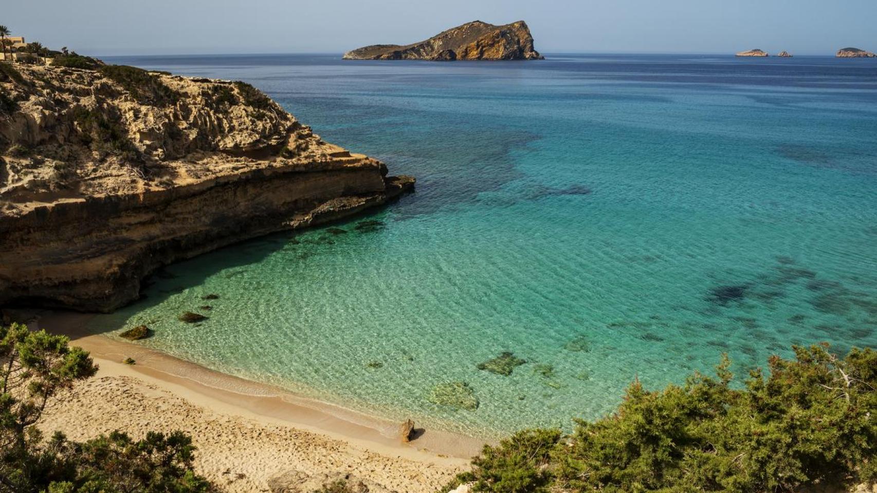 Cala Comte, Ibiza (España).