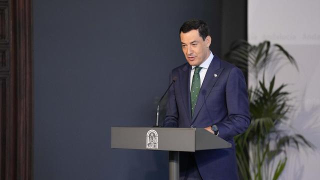 El presidente de la Junta de Andalucía, Juanma Moreno.