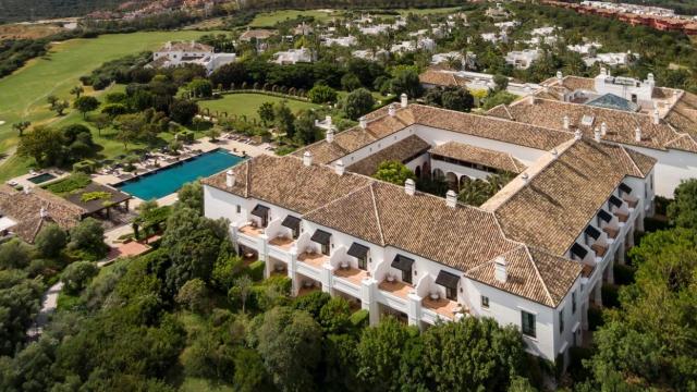 Vistas de Finca Cortesín, en Casares.