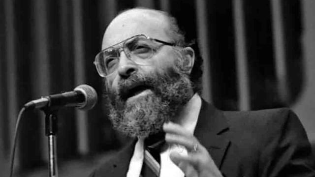 El escritor Chaim Potok.