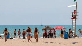 Imagen de archivo de una de las playas de Valencia