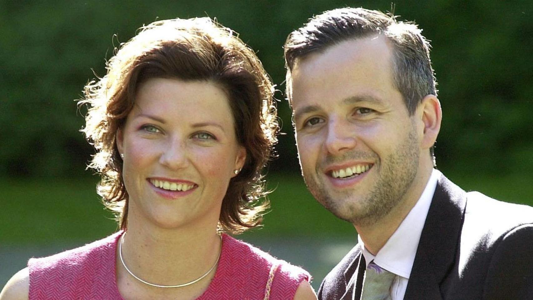 Marta Luisa de Noruega y Ari Behn, en una foto de archivo los días previos a su boda.