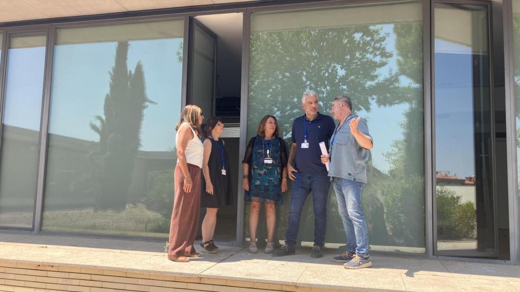 Uno de los accesos al futuro Hospital de Día de Salud Mental Infanto-Juvenil.