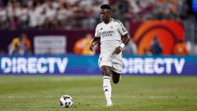 Vinicius Jr., durante un partido de la pretemporada del Real Madrid