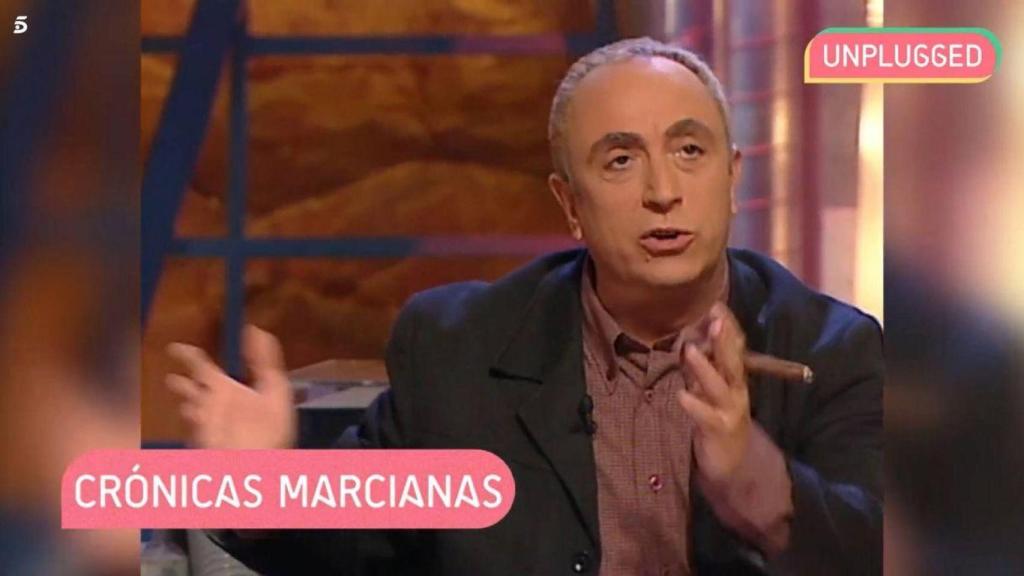 Carlos Ferrando, en 'Crónicas Marcianas'.