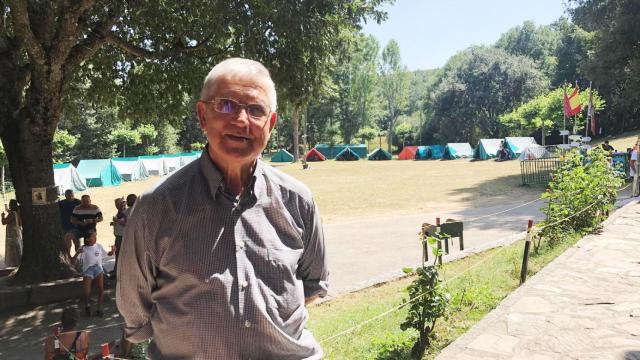 El padre Fernando Sotillo, el fundador y alma máter del Campamento Doney