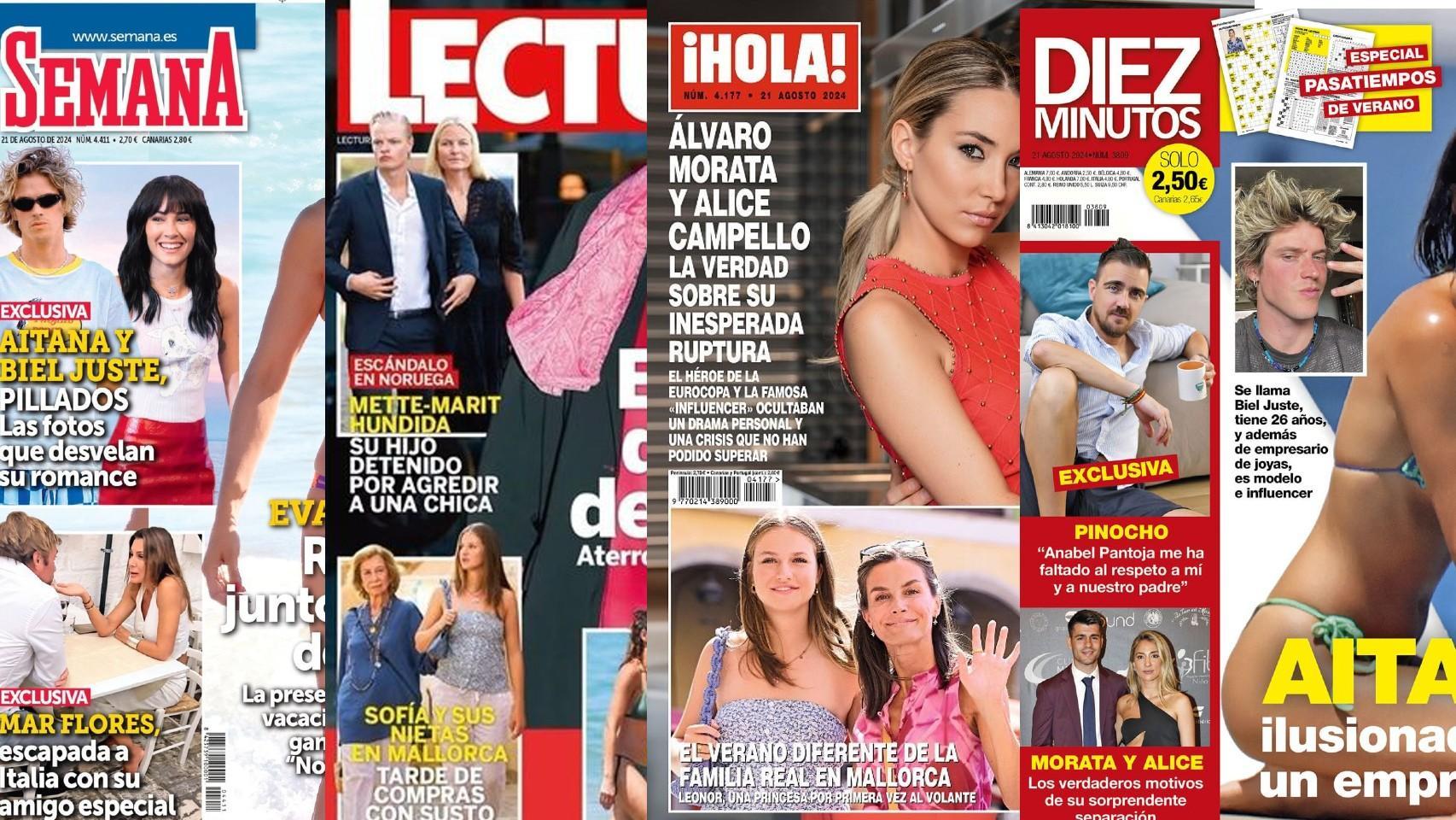 Portadas de revista de este miércoles, 14 de agosto.